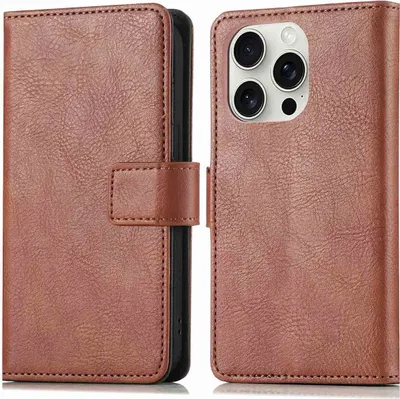 Produktbild von imoshion  Klapphülle iPhone 16 Pro Max - Braun