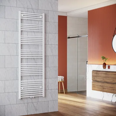 Produktbild von SONNI Badheizkörper 1800x600mm Handtuchtrockner Weiß Heizkörper Mittelanschluss Heizung 998 Watt