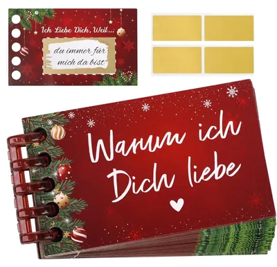 Zdjęcie produktu dla Kalendarz adwentowy do zdrapywania z 24 powodami dlaczego cię kocham
