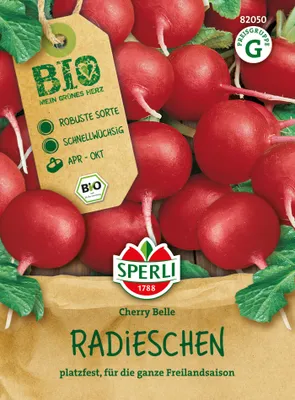 Produktbild von SPERLI  Radieschensamen Cherry Belle Raphanus sativus 15-20 lfd. Meter
