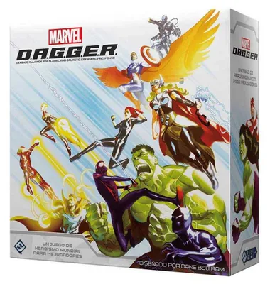 Produktbild von Asmodee Marvel D.a.g.g.e.r Brettspiel Mehrfarbig  Kinder Mehrfarbig One Size