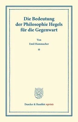 Produktbild von Die Bedeutung der Philosophie Hegels