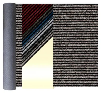 Produktbild von Primaflor Sauberlauf - Magnum, Beige, 1,00m x 2,00m, Rutschfester Schmutzfangläufer, Robuster Küchenläufer nach Maß, Zuschneidbarer Teppichläufer, Eingangsmatte für Flur und Windfang