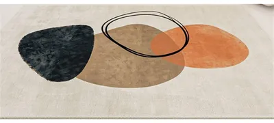 Produktbild von Waschbarer Teppich – Weich und – 80 x 160 cm