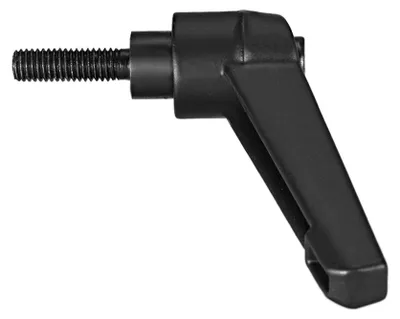 Produktbild von 2Stk. M5x16mm Druckknopf Ratschenstufe Verstellbar Griff Au?engewindebolzen de