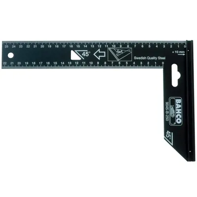 Obrázek produktu pro Bahco 9045-B-250 Präzisions-Stahlwinkel 250 mm