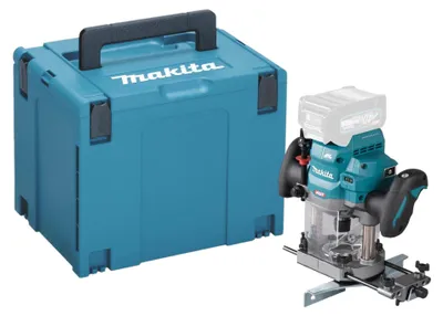 Zdjęcie produktu dla Makita RP 001 GZ01 Frezarka akumulatorowa 40 V maks. 12 mm bezszczotkowa + Makpac - bez akumulatora, bez ładowarki