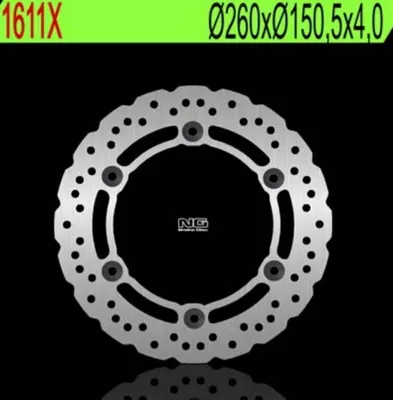 Obrázek produktu pro NG BRAKES Bremsscheibe Wave starr