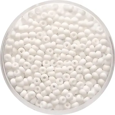 Obrázek produktu pro Rokajl 2,6 mm, 17 g matný bílý