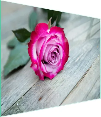 Image de Planche à découper en verre 52x30 Rose