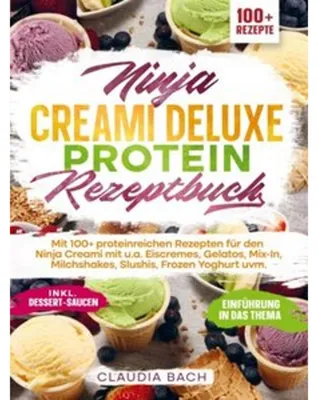 Produktbild von Ninja Creami Deluxe Protein Rezeptbuch