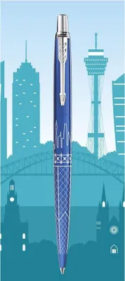 Immagine prodotto di Parker 2198196 Penna a sfera retrattile a clip Medio 1 pz Blu