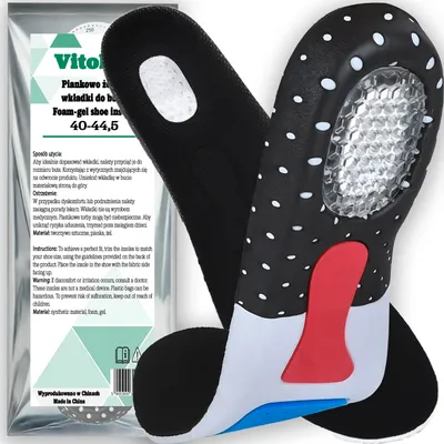 Produktbild von Einlegesohlen orthopädische Gel Schuh Einlagen Fersensporn Arbeitsschuhe Sport 40-44
