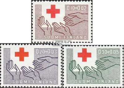 Produktbild von Briefmarken Finnland 1963 Mi 570-572 (kompl.Ausg.) postfrisch Rotes Kreuz