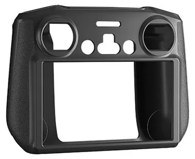 Productafbeelding van Beschermhoes van siliconen, schokbestendig en krasbestendig, voor de DJI RC 2 afstandsbediening, kleur: zwart