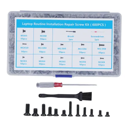 Image de Vis pour ordinateur,Vis,Vis pour réparation électronique,Mini-vis,Vis en acier au carbone,Vis M3