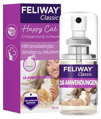 Produktbild von FELIWAY Classic Spray für Katzen 20 ml, 16 Anwendungen