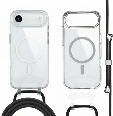 Immagine prodotto di Custodia imoshion MagSafe con cinturino rimovibile iPhone Air - Trasparente