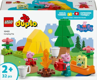 Immagine prodotto di LEGO DUPLO Peppa Pig Gita In Campeggio 10452