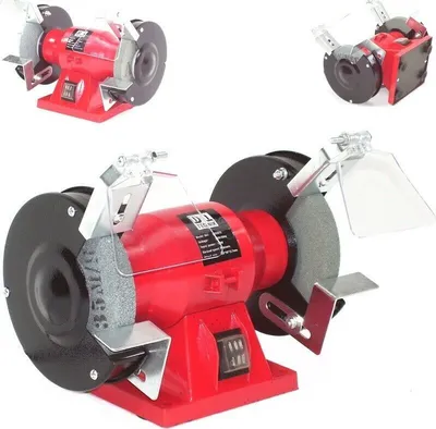 Produktbild von Doppelschleifer 125mm Doppelschleifmaschine Schleifmaschine Schleifbock 56078