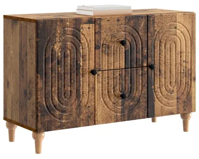 Obrázek produktu pro vidaXL Skříňka pod televizi z recyklovaného dřeva 89 x 34,5 x 60 cm, dřevotřísková deska