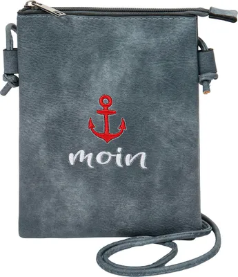 Produktbild von Leoberg Crossbag Tasche aus Kunstleder - Umhängetasche in 313130-Grau-30
