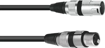 Produktbild von OMNITRONIC XLR Kabel 3pol 25m sw