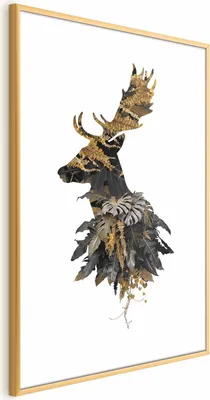 Produktbild von Posterpapier Poster - Forest Deer 60x90 cm Tiere b-C-0406-ao-a