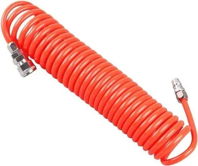 Imagen del producto de Manguera de poliuretano flexible para limpieza y desengrase, 8 mm/5 mm, color azul