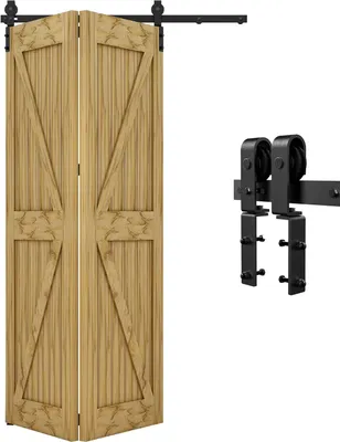 Produktbild von Zubehörsatz für Schiebetüren QINAIXQM, bis zu 122CM breit