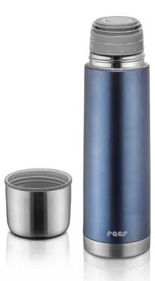 Obrázok produktu pre Vákuová termoska z nehrdzavejúcej ocele ColourCup, 450 ml, sivá, Reer 90521