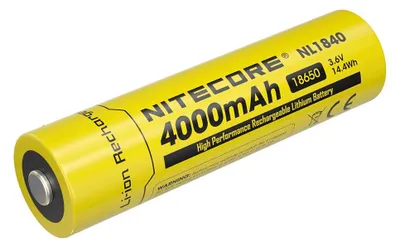 Produktbild von Nitecore NL1840 | 18650 Lithium-Ionen Akku 4000mAh