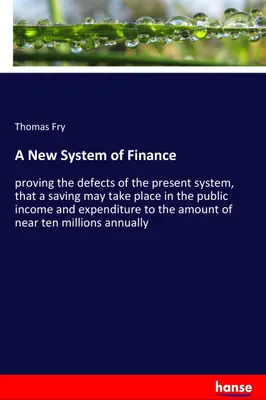 Produktbild von A New System of Finance