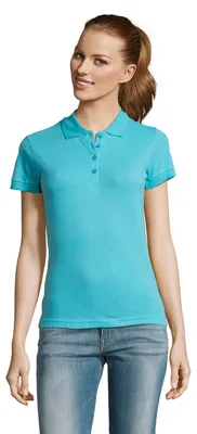 Produktbild von SOLS - "Passion" Poloshirt für Damen LT2757 (M) (Atollblau)