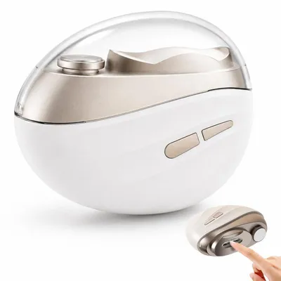 Produktbild von Elektrischer Nagelknipser 2-in-1, Nagelfräser mit Nagelstaub-Auffangbehälter, automatischer Nagelschneider & Polierer, für Kinder und Erwachsene