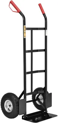 Obrázek produktu pro Skládací ruční vozík 21065, přepravní vozík s velkými pneumatikami