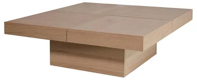 Produktbild von home24 Couchtisch - Eiche teilmassiv - Eiche