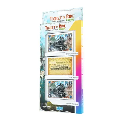 Image de Jeu - Les Aventuriers du Rail : Pack Sleeves Les Aventuriers du Rail Europe