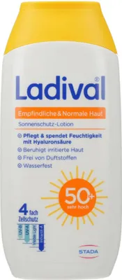 Produktbild von LADIVAL empfindliche & normale Haut Lotion LSF 50+ 200ml