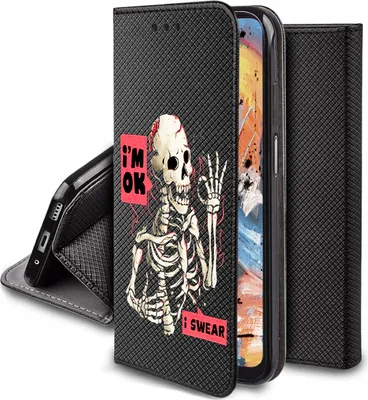Zdjęcie produktu dla Etui do Xiaomi Redmi Note 12 5G MAGNET WZORY SZKŁO