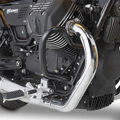 Immagine prodotto di Paramotore nero GIVI tubolare per MOTO GUZZI V9
