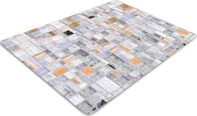 Obrázek produktu pro Podložka pod kancelářskou židli 120 cm x 90 cm Podložka pod kancelářskou židli - barevné dlaždice