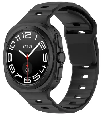 Obrázek produktu pro Techsuit Watchband (W055) – řemínek pro Samsung Galaxy Watch Ultra 47 mm – černý
