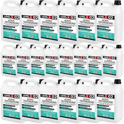 Produktbild von Acryl Tiefengrund 100L Grundierung Unter Farben und Tapeten Frostbeständig RM02