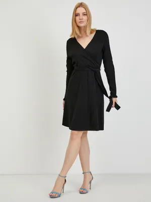 Produktbild von Orsay Schwarzes Damen-Pulloverkleid DP-3547321__S