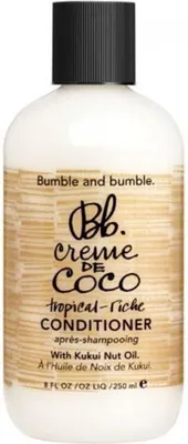 Obrázek produktu pro Bumble And Bumble Creme de Coco Conditioner for Rich Moisture, Ženy, Profesionální kondicionér, Suché vlasy, Všechny barvy, Hydratující, 250 ml