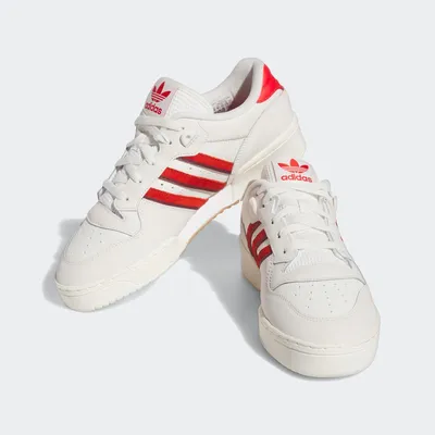 Produktbild von Adidas Rivalry Herren Sneaker Weiß Rot IE7196 - EU Größe 44 2/3