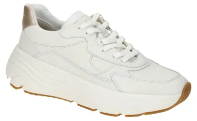 Produktbild von Geox Damen D Diamanta B Platform, White Lt Gold, 39 EU