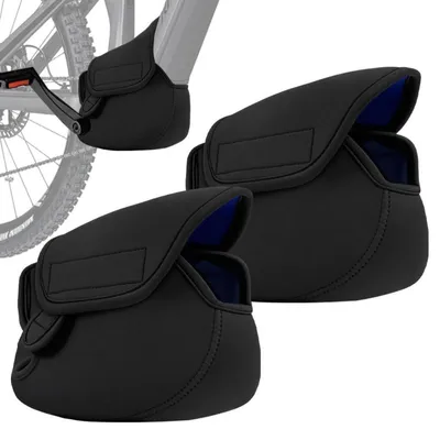 Produktbild von E-Bike Mittelmotor Schutzhülle Neopren 2 Stück Transportschutz Regenschutz für Bosch Shimano Yamaha Brose