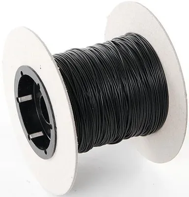 Image de Dynamo-/Ruecklichtkabel 1-Adrig Schw. 100M